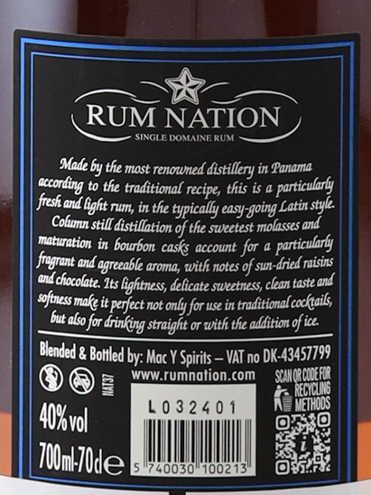 Rum Nation Panama 10 Year Old - image 6
