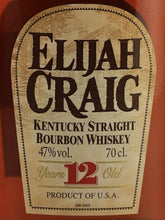 Load image into Gallery viewer, Elijah Craig 12 Years 700ml Old Label