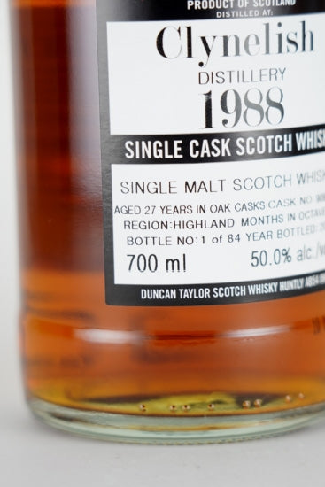 Duncan Taylor Octave Clynelish 27 Years 1988