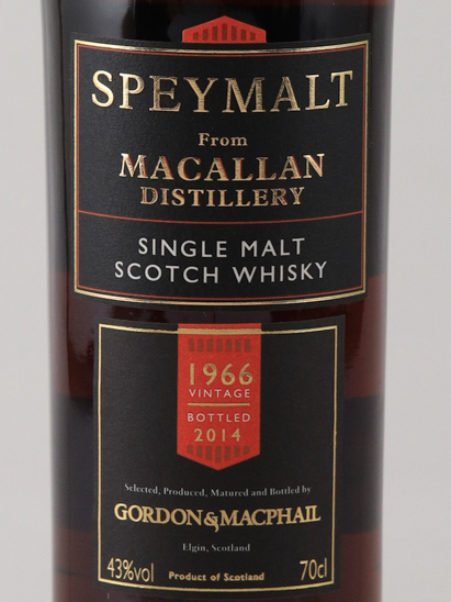 Speymalt from Macallan 1966/2014