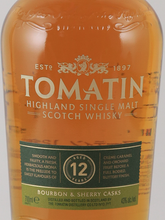 Load image into Gallery viewer, Tomatin 12 Years 700ml