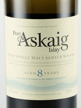 Load image into Gallery viewer, Port Askaig 8 Years Old Label