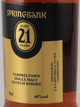Load image into Gallery viewer, Springbank 21 Years 2017 Release