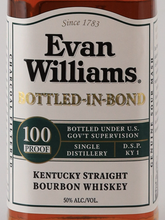 Load image into Gallery viewer, Evan Williams Bonded 750ml
