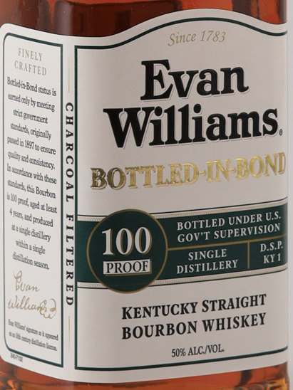 Evan Williams Bonded 750ml