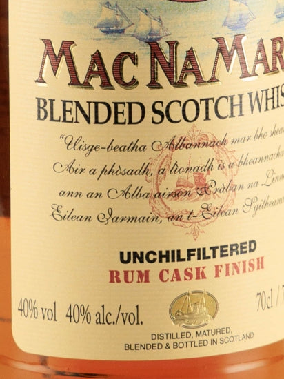 Macnamara Rum Finish