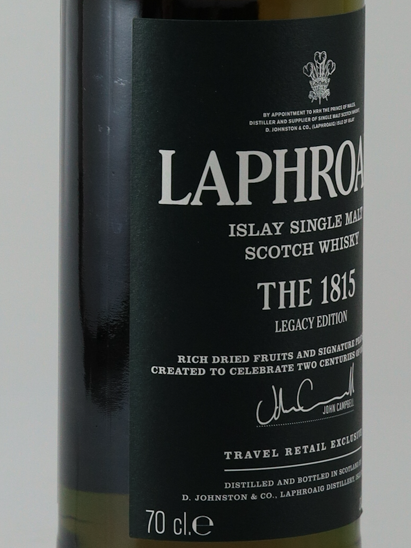 Laphroaig 1815 Legacy Edition