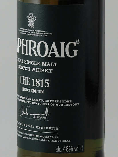 Laphroaig 1815 Legacy Edition