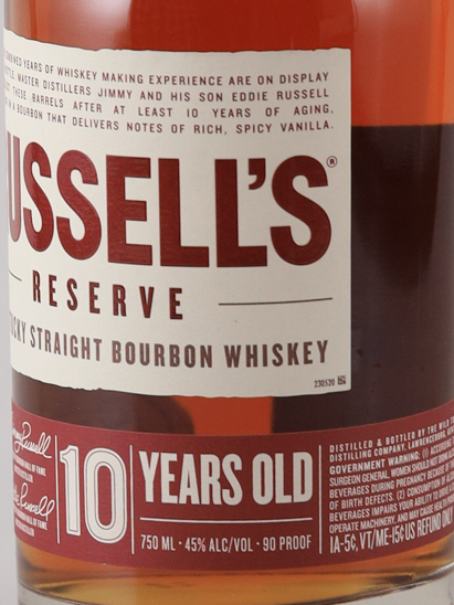Wild Turkey Russell's Reserve 10 Years