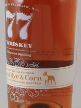 Load image into Gallery viewer, 77 Whiskey Local Rye &amp; Corn
