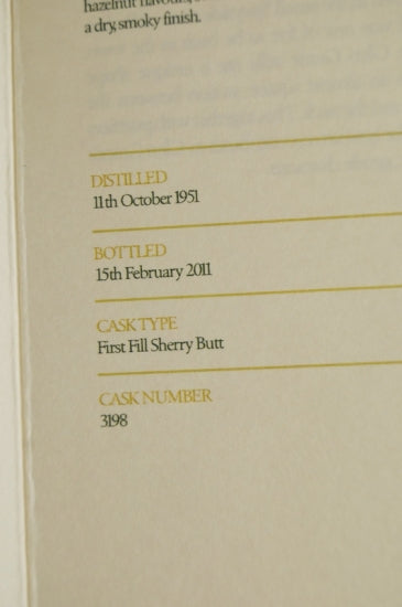 Gordon & MacPhail Glen Grant 1951/2011