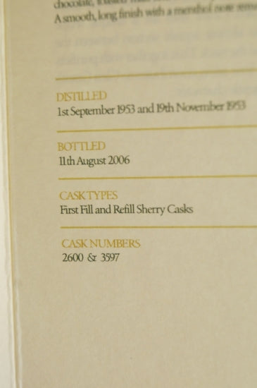 Gordon & MacPhail Glen Grant 1953/2006