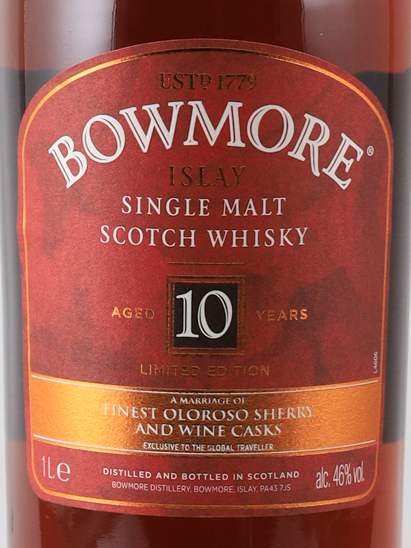 Bowmore 10 Years Inspired Devil's Cask (defective box)
