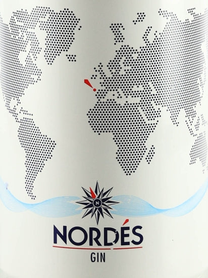 Nordes Atlantic Galician Gin 700ml (defective label/bottle scratches)