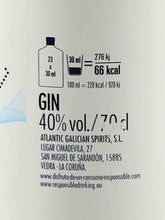 Load image into Gallery viewer, Nordes Atlantic Galician Gin 700ml (defective label/bottle scratches)