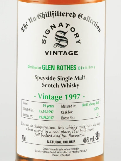 Signatory Glenlossie 19 Years 1997