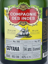 Load image into Gallery viewer, Compagnie des Indes Guyana 14 Years