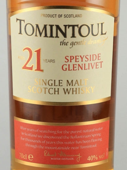 Tomintoul 21 Years