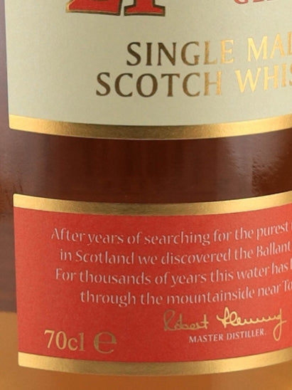 Tomintoul 21 Years