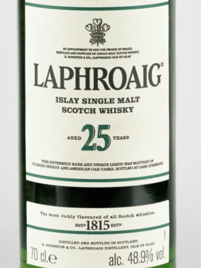 Laphroaig 25 Years Cask Strength 2017 Release