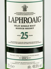 Load image into Gallery viewer, Laphroaig 25 Years Cask Strength 2017 Release
