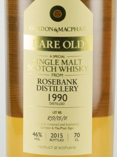 Rare Old Rosebank 1990/2015