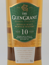 Load image into Gallery viewer, Glen Grant 10 Years