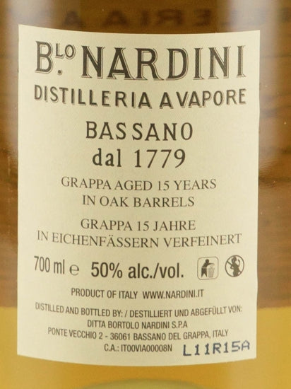 Nardini Aquavite Riserva 15 Years
