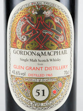 Load image into Gallery viewer, Gordon &amp; MacPhail Glen Grant 51 Years 1965 for LMDW