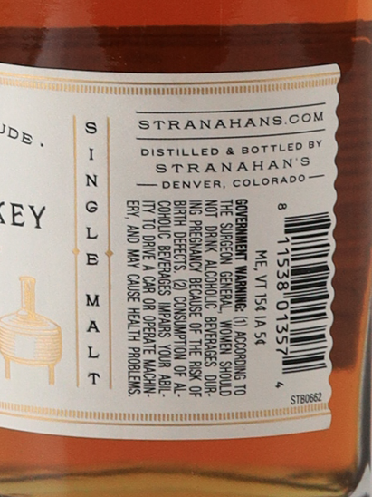 Stranahan's Colorado Whiskey