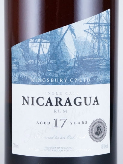 Kingsbury Rum Nicaragua 17 Years 2000
