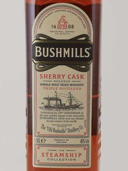 Bushmills Steamship Sherry Cask 1L