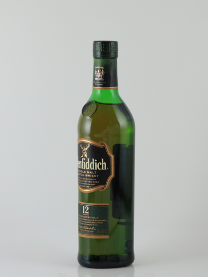 Glenfiddich 12 Years Old Label
