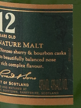 Load image into Gallery viewer, Glenfiddich 12 Years Old Label