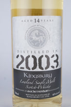 Load image into Gallery viewer, Kingsbury Silver Auchentoshan 14 Years 2003