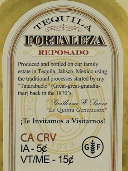 fortaleza reposado
