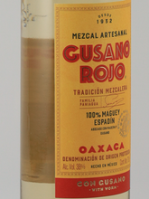 Load image into Gallery viewer, Gusano Rojo