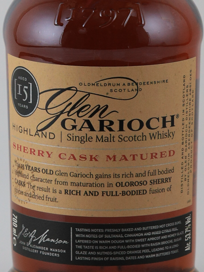 Glen Garioch 15 Years Sherry Cask