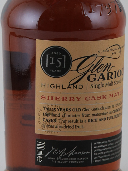 Glen Garioch 15 Years Sherry Cask