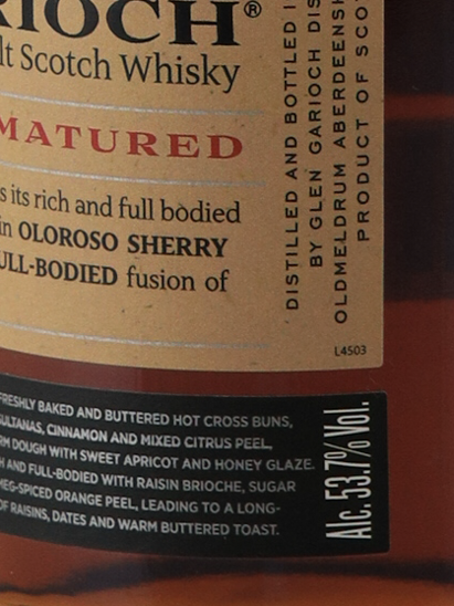 Glen Garioch 15 Years Sherry Cask