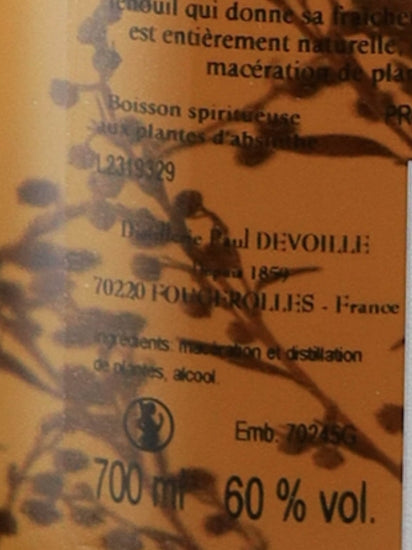 Paul Devoir Fleur d'Absinthe