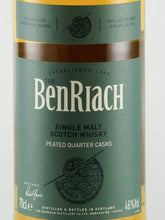 Load image into Gallery viewer, Benriach Peated Quarter Cask