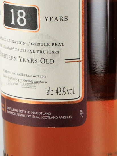 Bowmore 18 Years