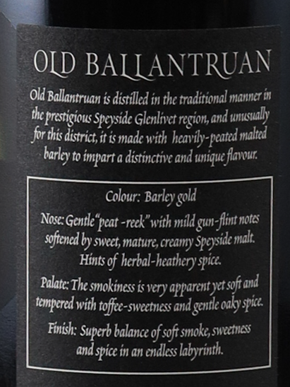 Old Ballantruran 15 Years