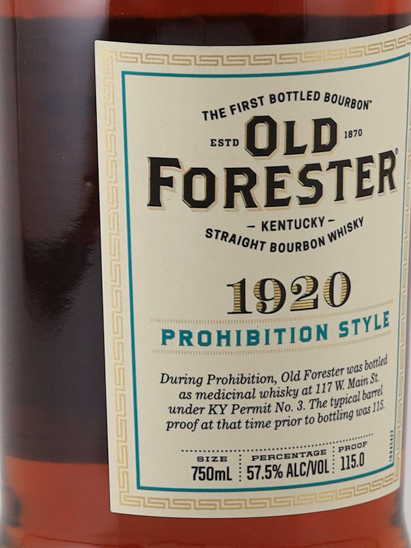 Old Forester 1920