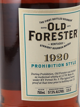 Load image into Gallery viewer, Old Forester 1920