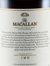 Load image into Gallery viewer, The Macallan 18 Years 2018 Release