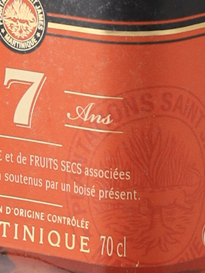 Saint James Trilogy 7 Year Old (Label Defect, No Box) - image 8