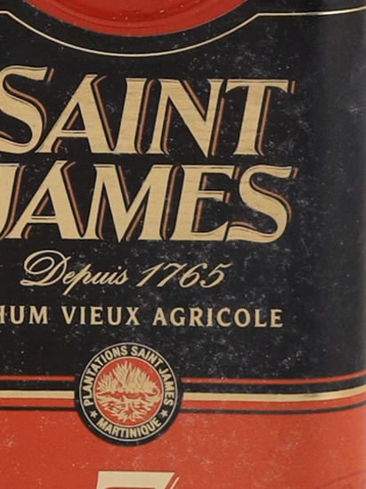 Saint James Trilogy 7 Year Old (Label Defect, No Box) - image 9
