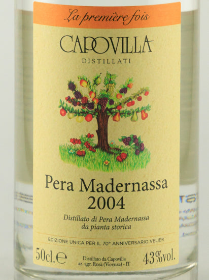 Capovilla Pira Madernassa 2004 Verrier 70th Anniversary Bottle
